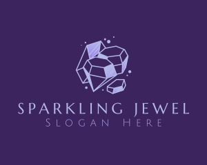 Crystal Gem Jewelry logo design