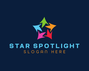 Star Arrow Agency logo design