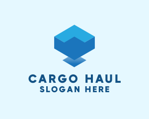 Courier Logistics Company logo design