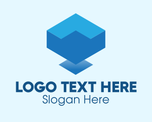 Logistics - Blue Logistics Company logo design