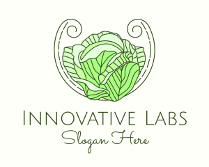 Cabbage Lettuce Salad logo design