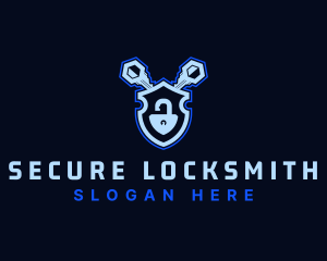 Locksmith - Locksmith Security Key logo design