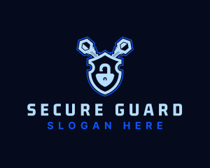 Security - Locksmith Security Key logo design