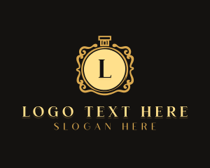 Premium - Luxury Perfume Cologne logo design