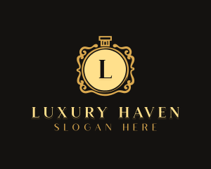 Luxury Perfume Cologne logo design