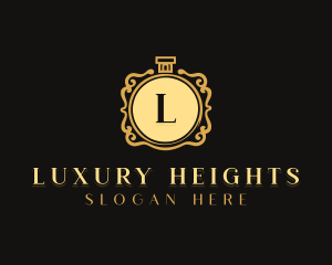 Luxury Perfume Cologne logo design