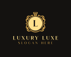 Luxury Perfume Cologne logo design