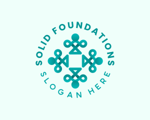 Philanthrophy - People Community Foundation logo design