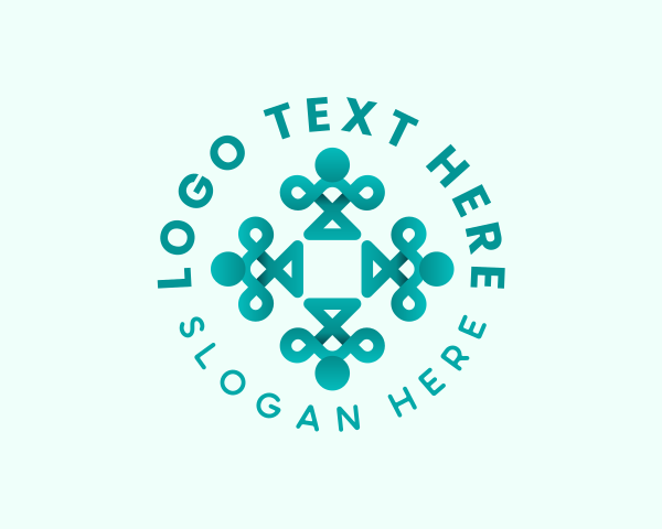 Community - People Community Foundation logo design