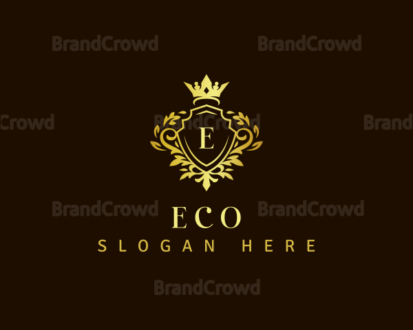 Luxury Crown Crest Logo