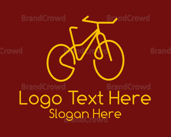 Yellow Bicycle Sports Logo