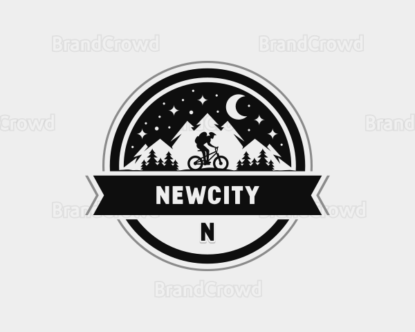 Mountain Biking Travel Logo