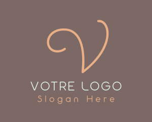 High End - Feminine Cursive Business logo design