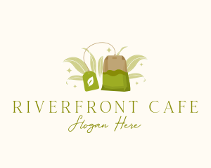 Herbal Tea Cafe logo design