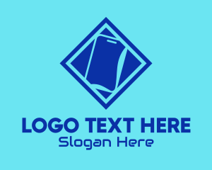 Gadget - Digital Mobile Phone logo design