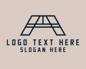Advisory - Corporate Advisory Letter A logo design
