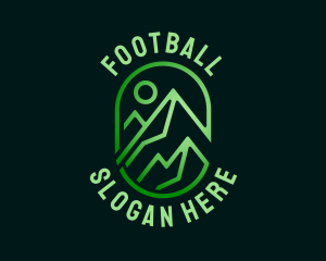 Sunrise - Green Mountain Alpine logo design