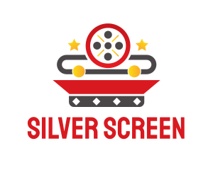 Movie Reel App logo design