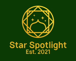 Religious Mosque Star logo design