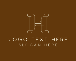 Brand - Minimalist Architecture Letter H logo design