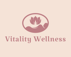 Lotus Wellness Spa logo design