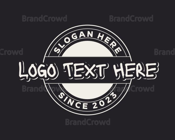 Round Casual Business Logo