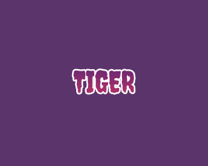 Festival - Purple Horror Font logo design