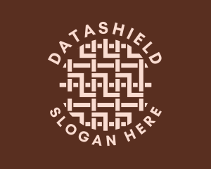 Textile Pattern Badge Logo