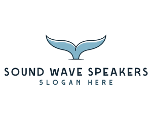 Whale Aquarium Wildlife  logo design