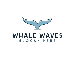 Whale - Whale Aquarium Wildlife logo design