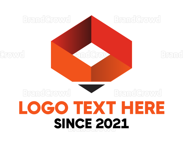 Orange Pen Box Logo