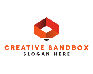 Sandbox - Pencil Box Letter O logo design