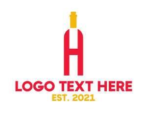 Red Wine H Logo