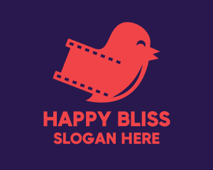 Happy Bird Film logo design