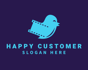 Happy Bird Film logo design