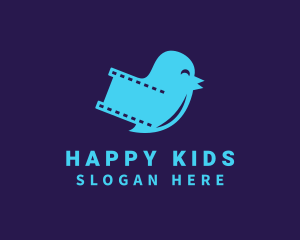 Happy Bird Film logo design