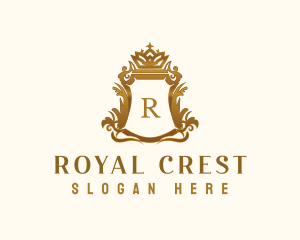 Premium Royal Crest logo design