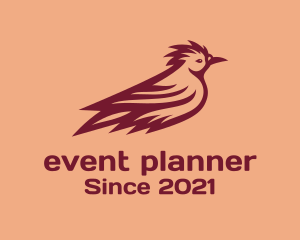 Wildlife Center - Aviary Lapwing Bird logo design