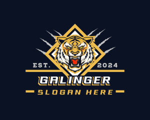 Wild Tiger Scratch Gaming Logo