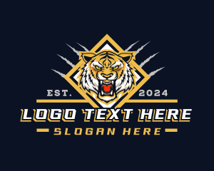 Wild Tiger Scratch Gaming Logo