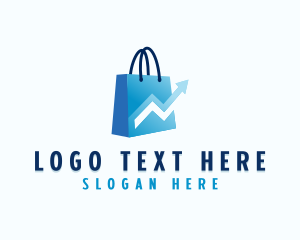 Shopping - Mall Discount Bag logo design
