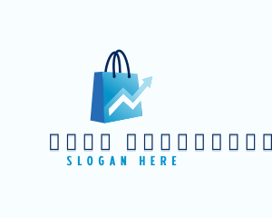 Online Shopping - Mall Discount Bag logo design