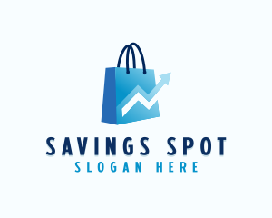 Mall Discount Bag logo design