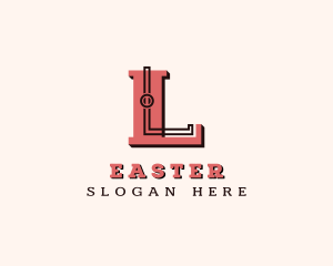 Letter L - Industrial Firm Letter L logo design