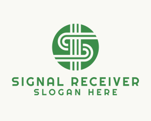 Money Dollar Letter S logo design