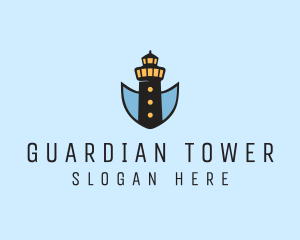 Lighthouse Tower Building logo design