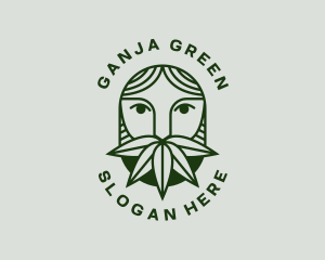 Weed Guy Marijuana logo design