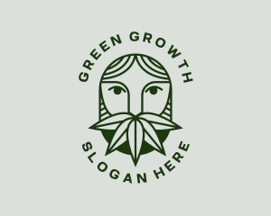 Weed Guy Marijuana logo design