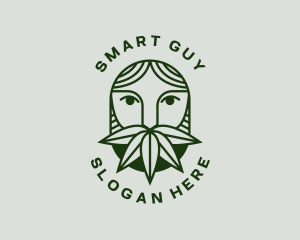 Weed Guy Marijuana logo design