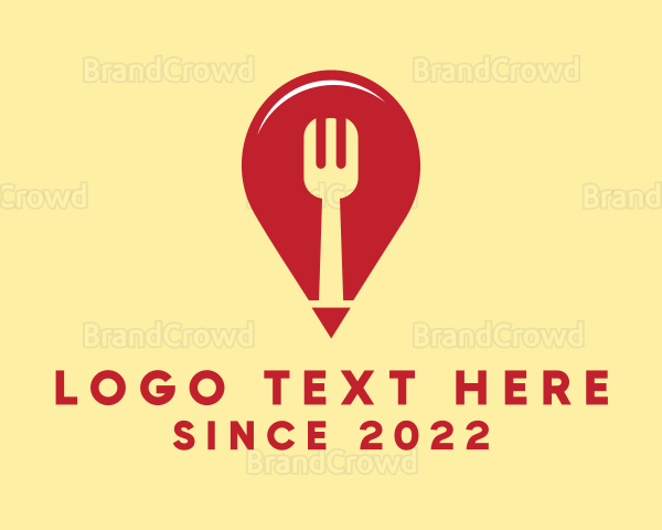 Food Restaurant Location Finder Logo